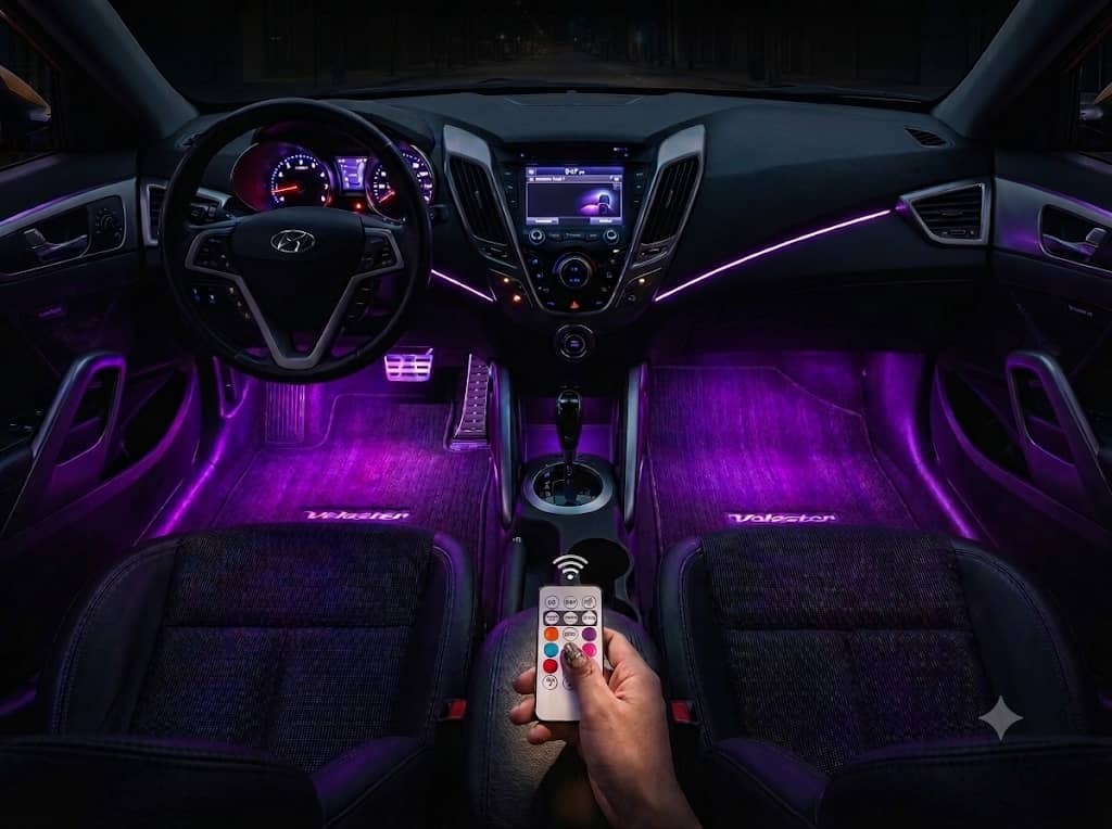 Kit LED  – Télécommande RF Sans Fil ( 6 led sans fil )